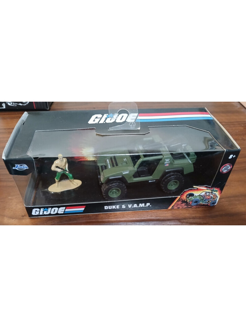 2022 Hasbro G.I. Joe Duke & V.A.M.P. Die-Cast Vehicle & Action Figure